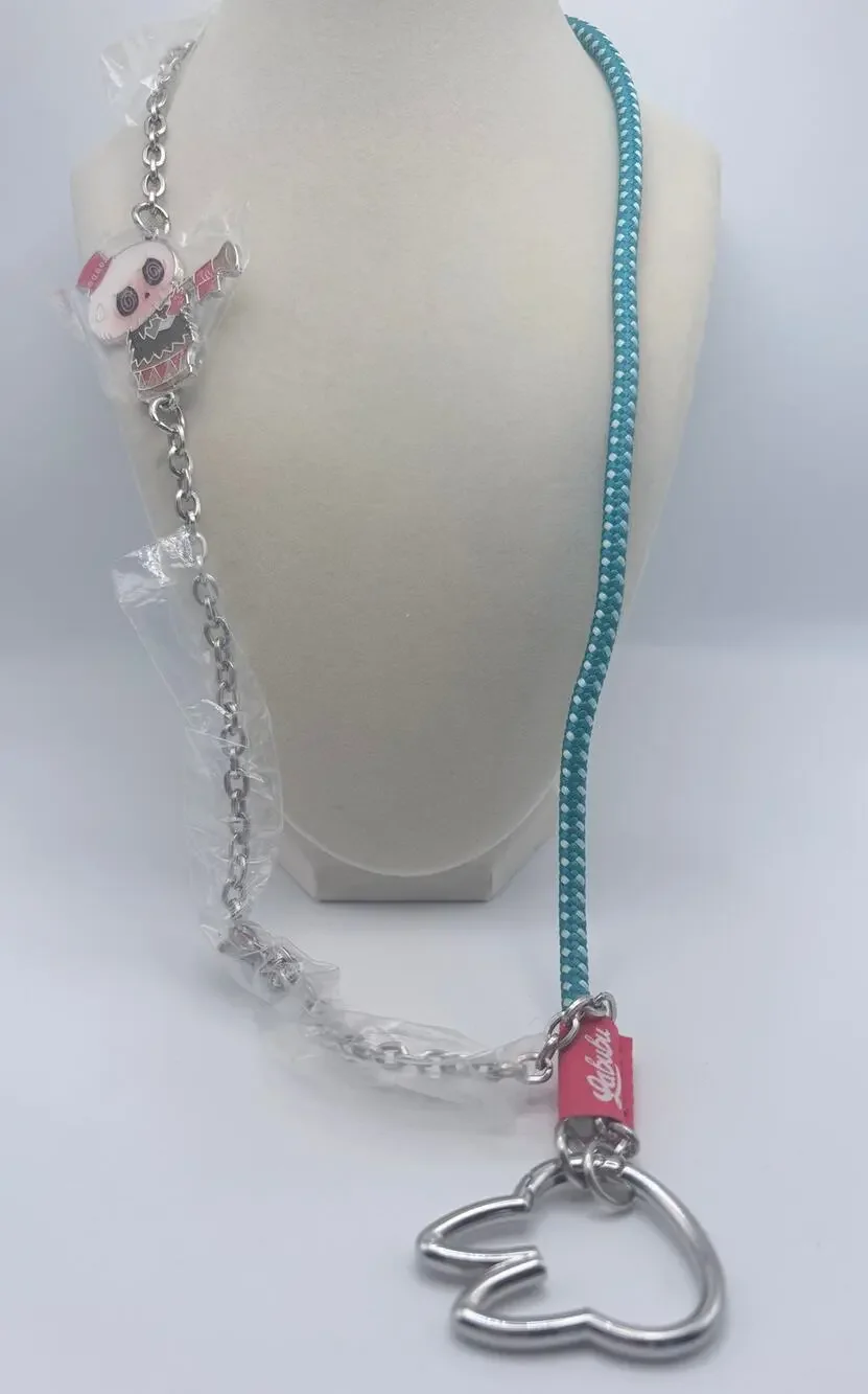 Labubu Lanyard/Wriststrap/Keyfob in Blue
